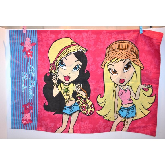 Vintage Lil Bratz Pillowcase Girl Power - Picture 1 of 4